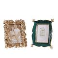 Resin Vintage Photo Frame Antique Golden Crown Baroque Frame Home Furnishings Table Decorations French Frame