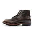 Men's Winter Fashion Ankle-Height Boots Genuine Leather Lace-Up Breathable Anti-Slippery Height Increasing MegaBDM