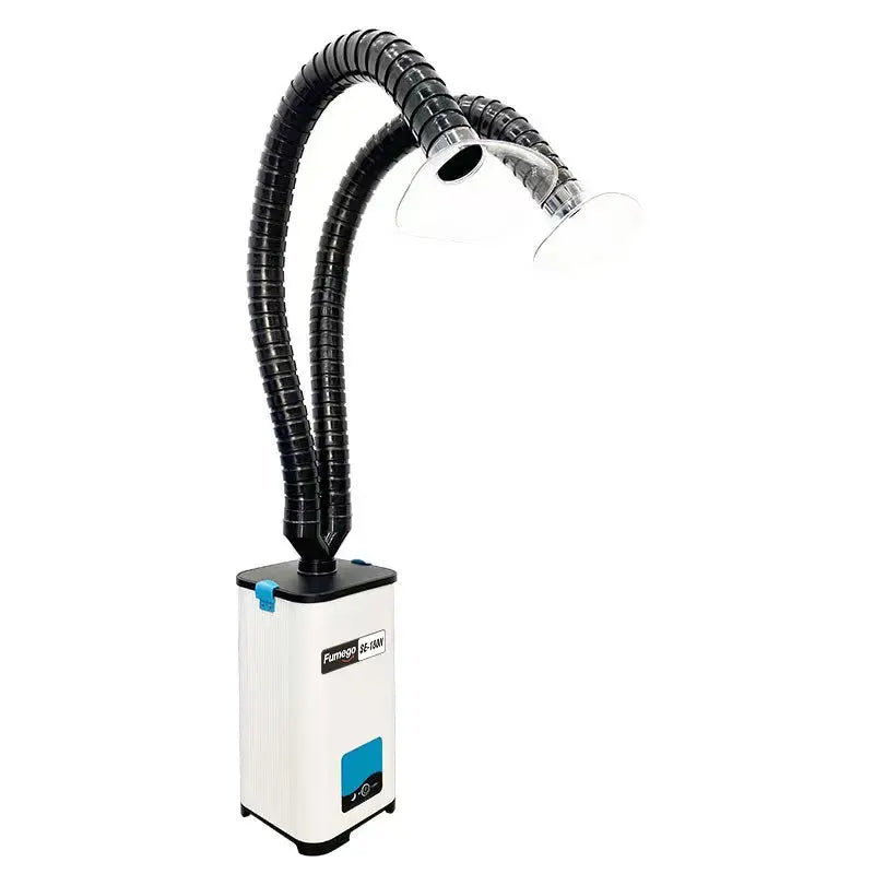 Fumego New 0.3 Micron 99.97% Filter Adjustable Hose Fume Extractor Soldering Brushless Motor Benchtop Air Cleaning Equipment