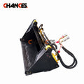 NEW 2025 Hot Selling Popular International General Mini CX Engine CE Certified Sikd Steer Loader Accessories Devices 4 1 Bucket