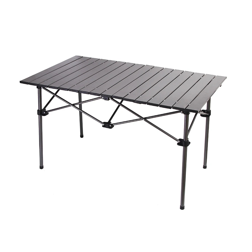YILU Hot Selling Roll Top Folding Camping Table Picnic Kitchen Table With Storage Bag