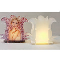 Customizable Acrylic Photo Frame with Rose Flower Lanterns Sublimation Blanks for Christmas Wedding Valentine's Day Gifting