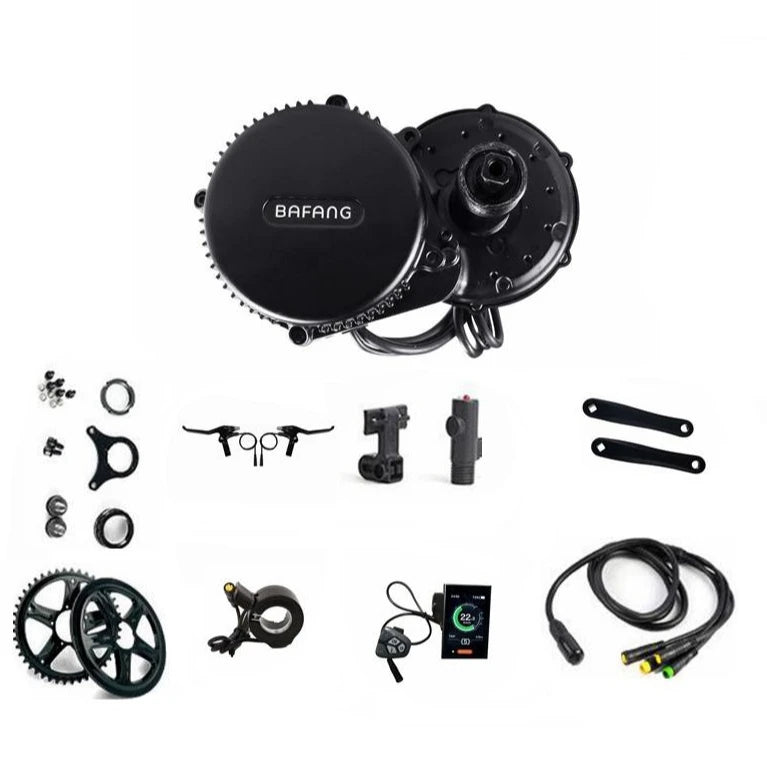 EU/US Warehouse Tax Free Shipping Bafang Motor BBS02B BBS02 36v 500w Mid Drive Kit 8fun Electric Bike Central Motor Kit
