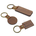 Hot Sale Fashion Wooden Key Ring Custom Car Keychain Leather Keychain