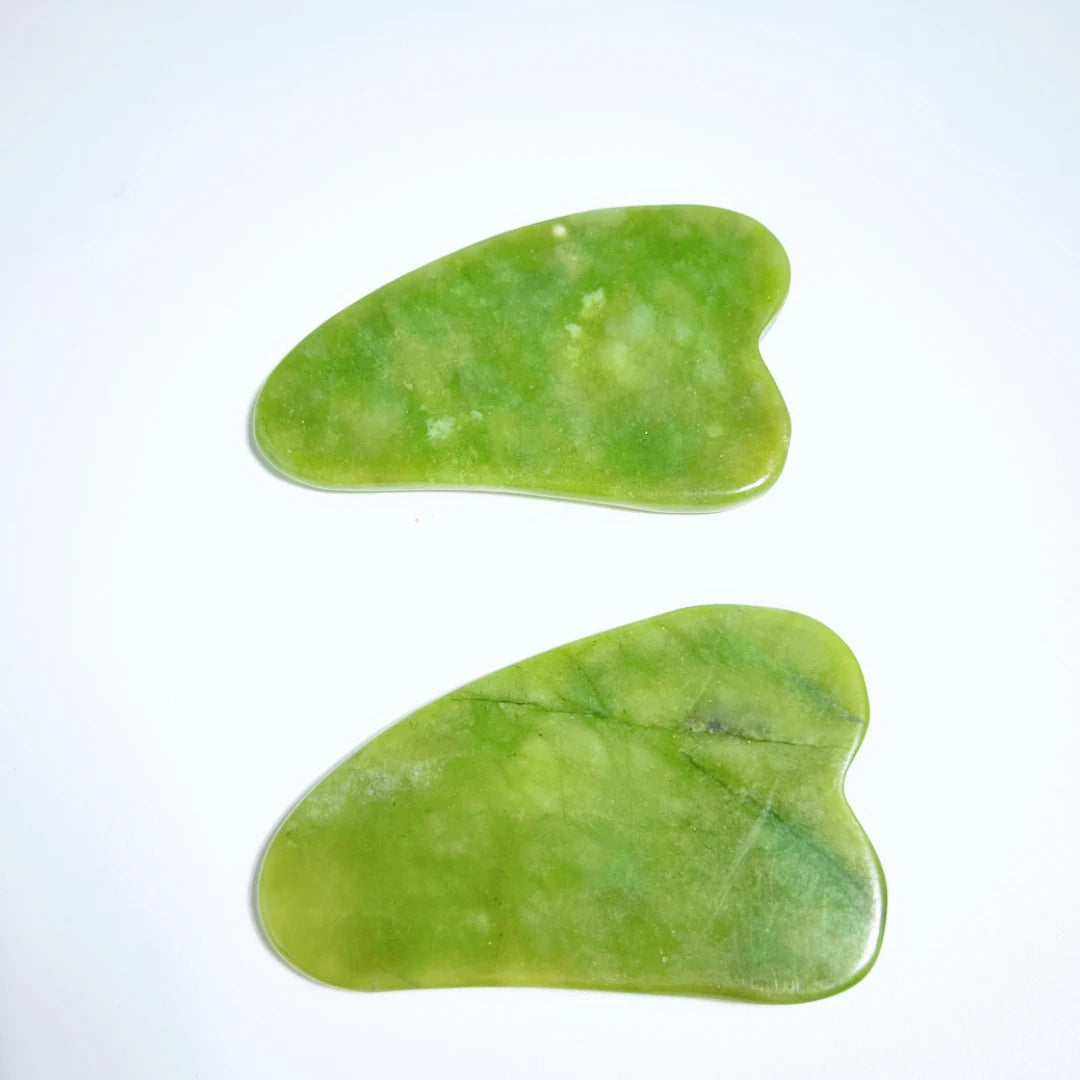 Hongzhuo Hot Selling Facial Gua Sha Scraping Massage Xiuyan Jade Guasha Board