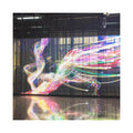 2023 Newest High Brightness Indoor HD Giant P3.91 Christmas Window Display Transparent Led Screen Indoor Outdoor Glass