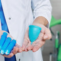 Free Sample for Testing No Metals or Toxins - Ranked 1 for the Most Soft Reusable Period Cups - Wear 12 Hours