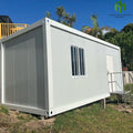 Detachable Steel Sandwich Panel Breathable Mediterranean Design Container Sunroom Office Building Mobile Modular Portable