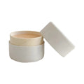 Eco-friendly  Kraft Cardboard Mini Lip Balm Paper Jar 5g Deodorant  Round Paper Container Cosmetics Packaging Oil-resistant
