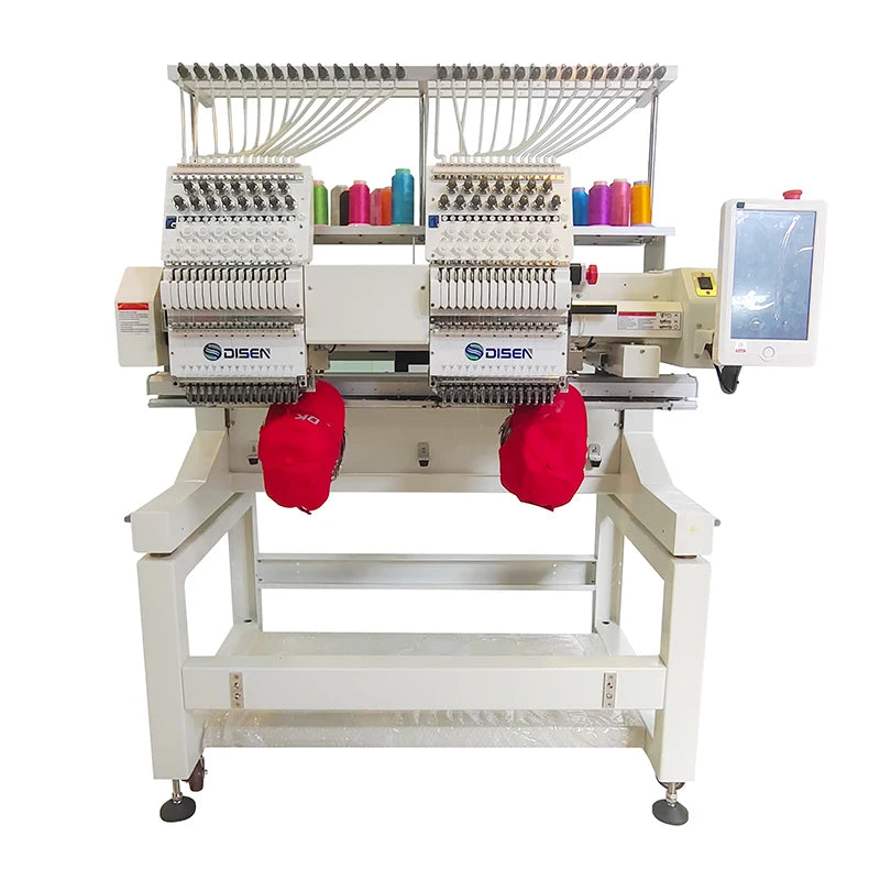 Automatic Intelligent Electric House Hold Embroidery Sewing Machine Recommended 15 Needle Two-head-embroidery-machine