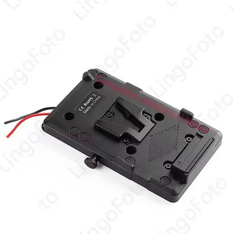 The UC9555b Battery Back Adapter Is Externally Compatible with V-shoe V-Mount V-Lock Batteries