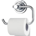 Suction Cup Paper Holder Toilet Paper Roll Holder Wall Mount Drill Free Towel/Tissue Rack for Bathroom & Kitchen