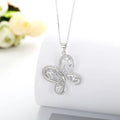 POLIVA 925 Sterling Silver Women's Owl Pendant Fashion Jewelry with 3A Cubic Zirconia & Gold Plating for Gift