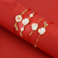 2023 Designer Fashion Cute Handmade Adjustable Red Rope Zodiac Animal Rabbit Bracelet for Friendship Couple Jewelry Gift