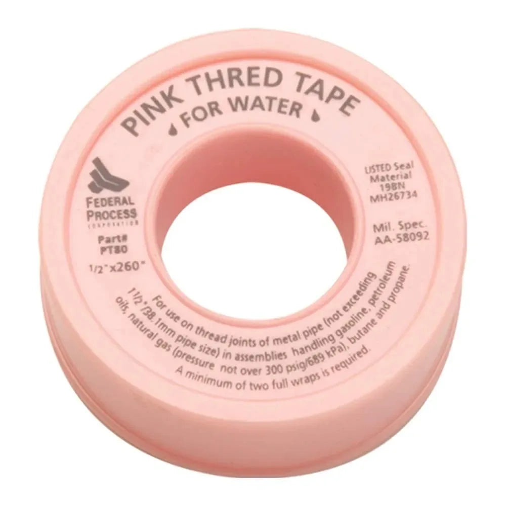 High Temperature Tape 1/2' 12mm PTFE ning Tape for Coal Gas Exquisite Structure Manufacturing