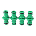 16mm Pipe Fittings Agriculture Garden Watering Hose 2 Way Plastic Quick Coupling Connector