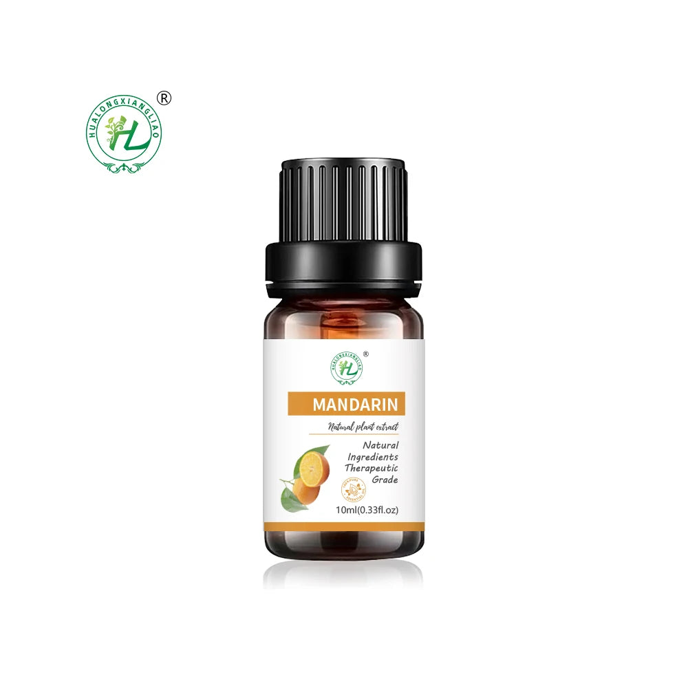 Red Mandarin Essential Oil for Stress Relieve -  100% Pure Natural Luxury Diffuser Home Fragrance | Long Lasting 10ML