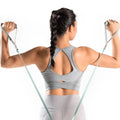 High Quality Portable Long Elastic Rope Toning Tubes with Foam Handles 5LB-20LB Resistance Levels 165cm