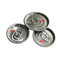 202 Aluminium-Plastic Fruit Candy Can with Pop Cap Easy Open Pull Ring Lid 53mm for Cans