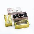 Soy Ink Biodegradable Waterproof Gift Packaging Cardboard Luxury Lid and Base Box with Embossing and Foam Insert