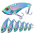3G 5G 7G 10G 15G 20G Fish Scale Shape VIB Swimbait Metal Vibration Fishing Bait Fishing Lure MegaBDM