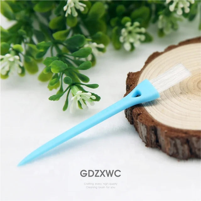 PP Plastic Mini Blue White Kitchen Pointy End Small Cleaning Brushes Lap Top Cleaner PBT Bristles Brush 11-Colors