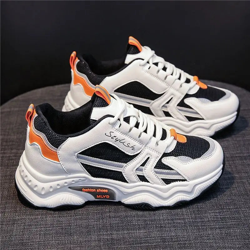 Chinese Supplier Customized Female Korean Version of Sports Shoes Running Casual Sports Shoes