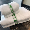 Custom Hotel Cotton Bath Towel 100% Cotton Hand Towel Fabric for Hotel Towel Set