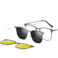 2024 Polarized Sunglasses Three-layer Magnetic Blue Light Blocking Frame