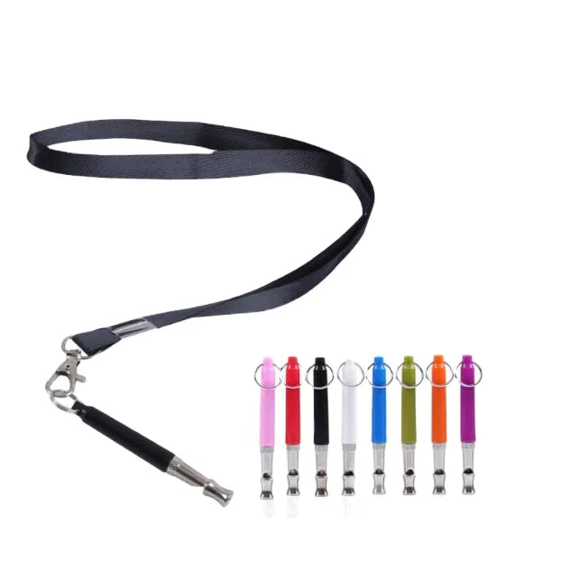 Hot Selling Professional Ultrasonic Dog Training Whistle with Lanyard & Adjustable Frequencies