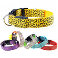 Adjustable Nylon Pet Dog Collars with Night Luminous LED Feature Manufactured Product