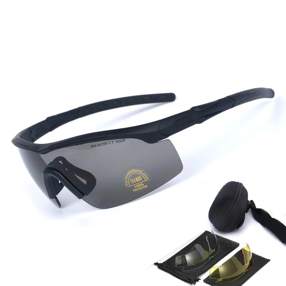 Best Quality OMAS AM220455 TR Frame Sports Sunglasses for Men with Night Vision Protection PC Lenses Outdoor Use MegaBDM