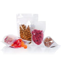 Biodegradable Clear Bags Zip Lock Zipper Stand up Pouch Ziplock PLA Custom Plastic Coffee Packaging Bag With Logo
