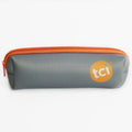 Custom Logo Waterproof Neoprene Pencil Case Cheap Price Grey Pencil Bag with Zipper