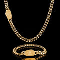 HipHop Jewelry 316L 18k Gold Plated Stainless Steel Wholesale Gift Necklace for Men Cuban Link Chain Party