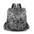 Custom PU Leather Travel Smart Shoulder Fashion Bags Back Packs Waterproof Backpack Purse for Women Ladies