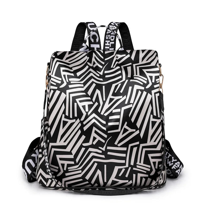 Custom PU Leather Travel Smart Shoulder Fashion Bags Back Packs Waterproof Backpack Purse for Women Ladies