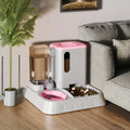Factory Price Automatic Pet Feeder and Water Dispenser Gravity Self Feeding System for Small Medium Cats and Dogs OEM ODM