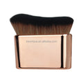 Wholesale Custom Logo Modern Make up Foundation Brush Makeup Flat Large Vegan Body Shimmer Self Tanning Powder Brushes