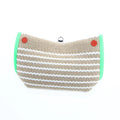 Durable Chew Resistant Outdoor Dog Training Pillow Linen & Jute Material Pet Teething Toy Puppy Bite Proof Bedding