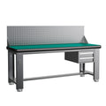 Heavy Duty Cold Rolled Steel Workshop Workbench OEM Anti-Static European Modern Garage Storage Drawer Outlet LED Tube 3-Year