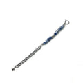 Solidate Natural Stone Cross Stainless Steel Chain Bracelet STB032