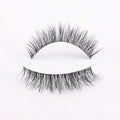 Hot Selling Private Label 3D Wispy Eyelash Fake False Eyelashes Supplier Thin Full Strip Lashes clear Band Eyelashes