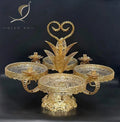 2026 Top Quality Light Luxury Rack European Style Cake Tray Creative Living Room Multi-layer Fruit Dessert Tray