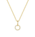 Classic 925 Silver & 18K Gold Plated Zircon Cross Chain Earrings Necklace Fine Fashion Jewelry Rhodium Plated Party Weddings
