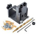 Inclined Hole Positioner Plate Drilling and Drilling Positioner 9mm Woodworking Puncher Precise Drilling DIY Woodworking Tool