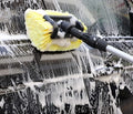 Zhenda Water Fed Washing Brush 1.5m/2.3m/3m with Flexible Telescopic Car Wash Aluminum Rod for Window Glass Car Brush
