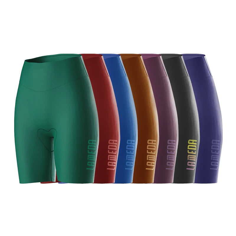 3D Silicone Cushion Shorts Reversible Biking Wear Riding Pants Shockproof Compression Bicycle Gel Pad Bike Riding Plus Sizes