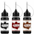 YSORNO Link Natural Botanical Temporary Tattoo Ink 10ml Waterproof Henna Juice in Black Red Green Cyan-Body Paint