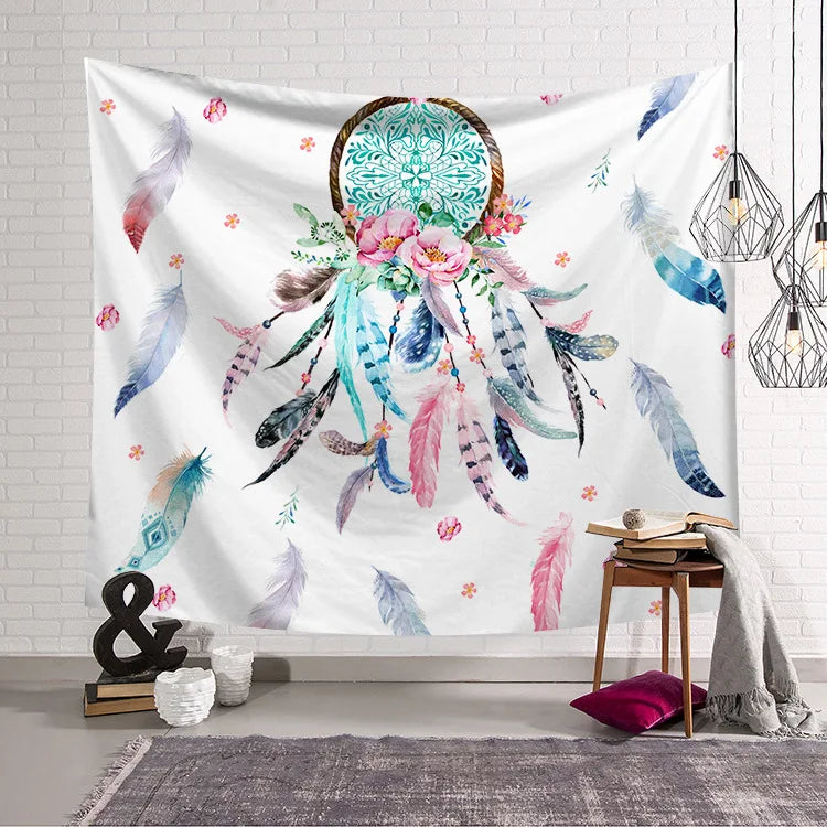 Nordic Ins American Style Popular Hanging Cloth Art Aall Tapestry Home Decoration Animal Beach Towel Decoration MegaBDM